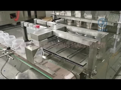 دستگاه پر کردن و مهر و موم بطری اندازه گیری پاپ کورن پلاستیکی