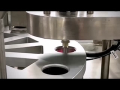 دستگاه پر کردن و مهر و موم پودر کپسول قهوه ای چرخشی با دقت پر کردن بالا