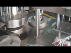 ماشین مهر و موم پر کردن فنجان روتاری ماشین مهر و موم فنجان آبمیوه مایونز سفارشی