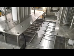 سیستم کنترل PLC ماشین مهر و موم خودکار سینی نقره ای برای ظروف مواد غذایی کباب