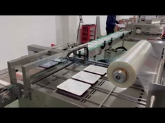 دستگاه بسته بندی جعبه ناهار پلاستیکی برای سینی های تجاری مواد غذایی