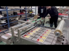 دستگاه مهر و موم سینی خلاء مواد غذایی پخته شده، ماشین مهر و موم سینی ناهار 380 ولت