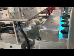 خطی پلاستیکی فنجان کودک مکمل مواد غذایی پر کردن ماشین مهر و موم با کار خودکار کامل