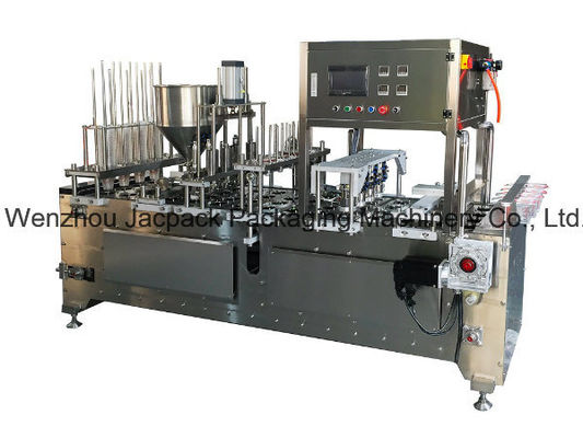 خرید 220V فولاد ضد زنگ تجهیزات مهر و موم جام 0.02-0.05mm فیلم 25-30 فنجان / دقیقه online manufacture