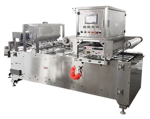 5.5kW MAP Tray Sealer Machine برای گوشت گاو گوشت خوک گوسفند مرغ گوشت فرآوری شده و پنیر