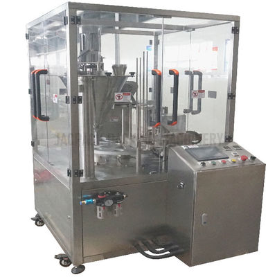 ماشین مهر و موم پر کردن فنجان پلاستیکی دو سر 100-500 میلی لیتر دقت بالا ≤±1٪