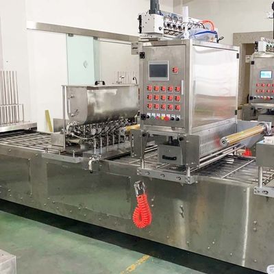 دستگاه بسته بندی سینی غذا 3.5kw برای ظرف غذای سریع سالاد